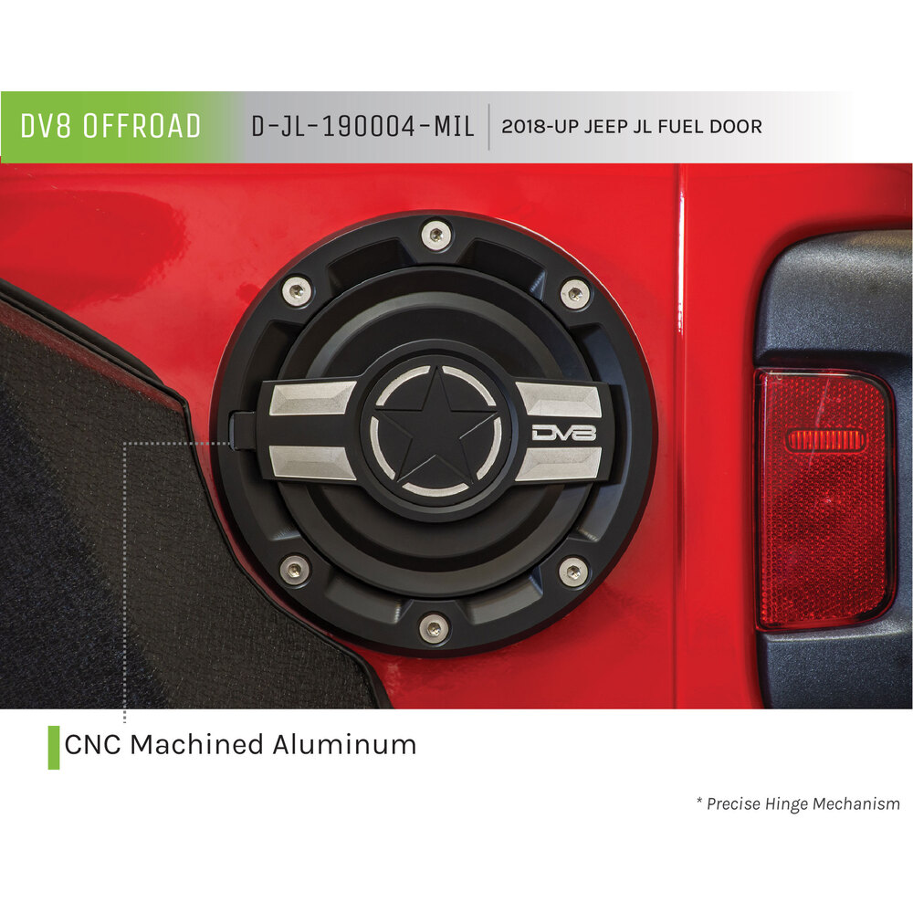 Fuel Door Cover - D-JL-190004-MIL
